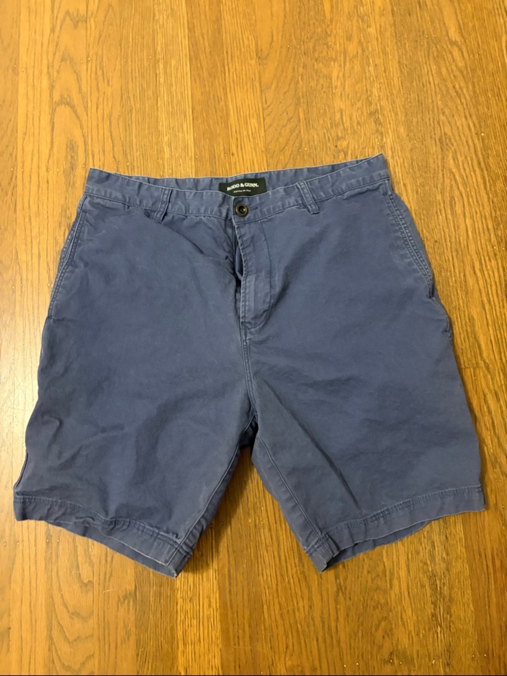 Rodd & gunn Men's Navy Casual Shorts slim fit size 34